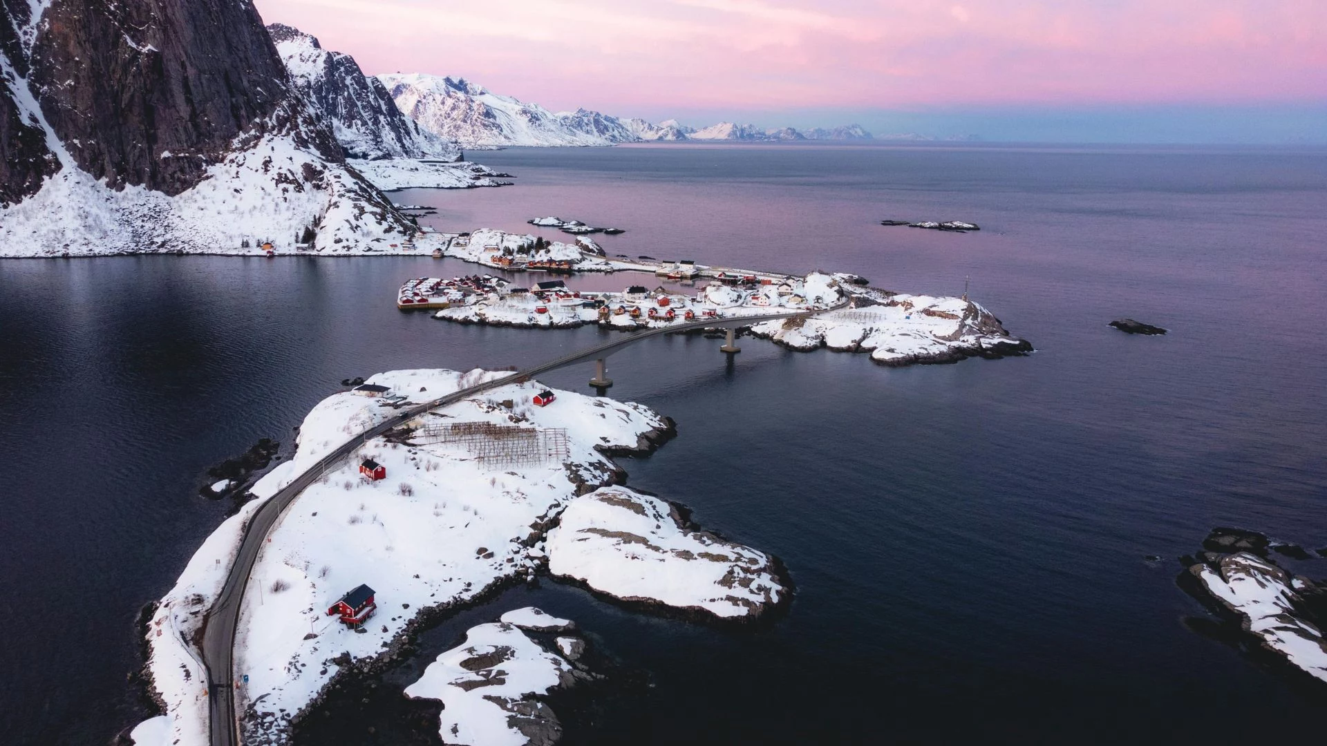 Norvegia: isole Lofoten d'inverno